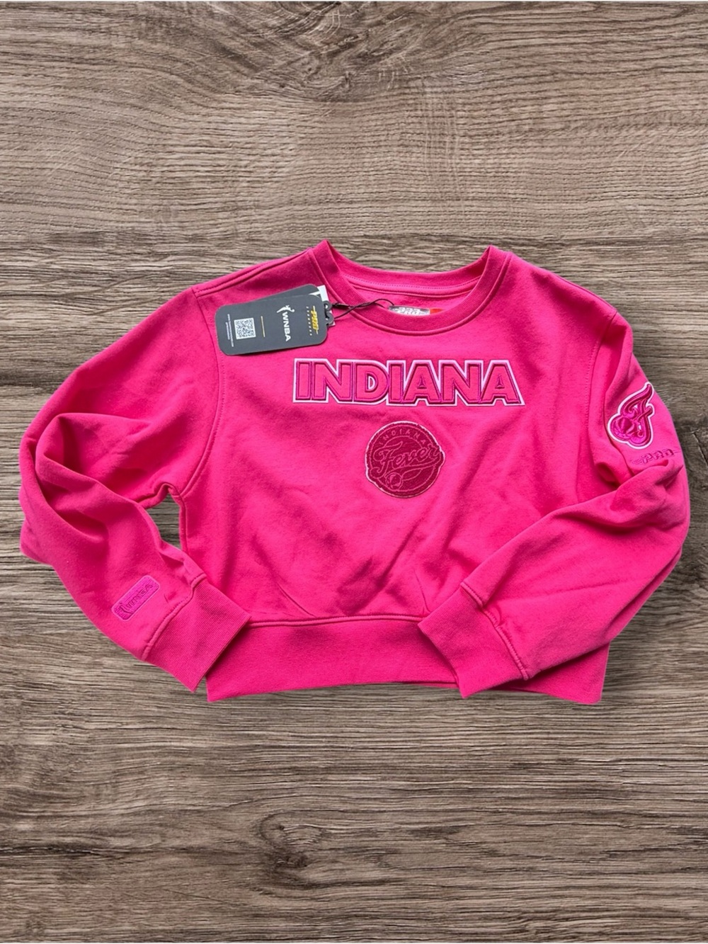 Girls WNBA Indiana Fever Sweatshirt Size Large Brand New